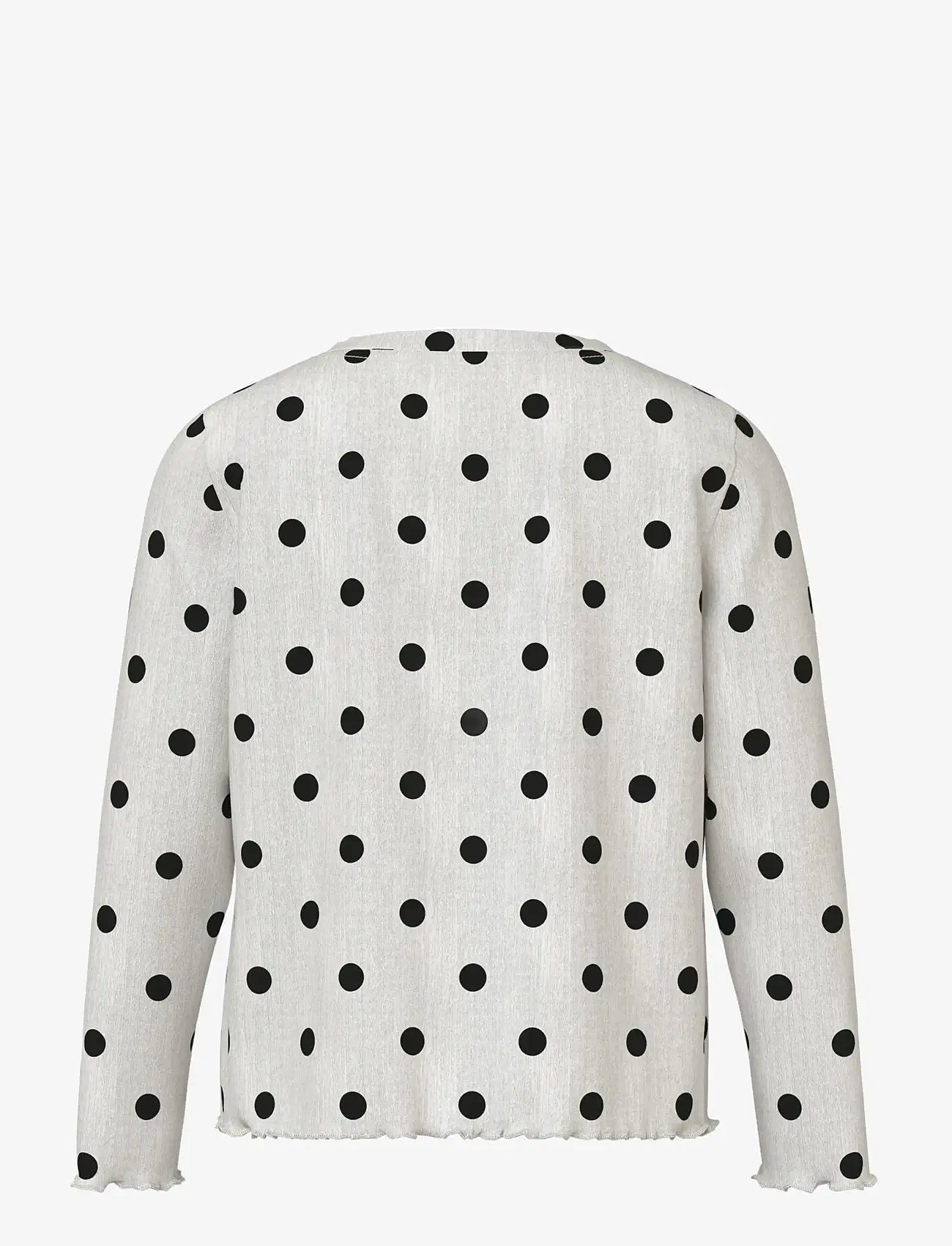 name it - NMFSALLIE LS TOP - lange mouwen - cloud dancer - 2