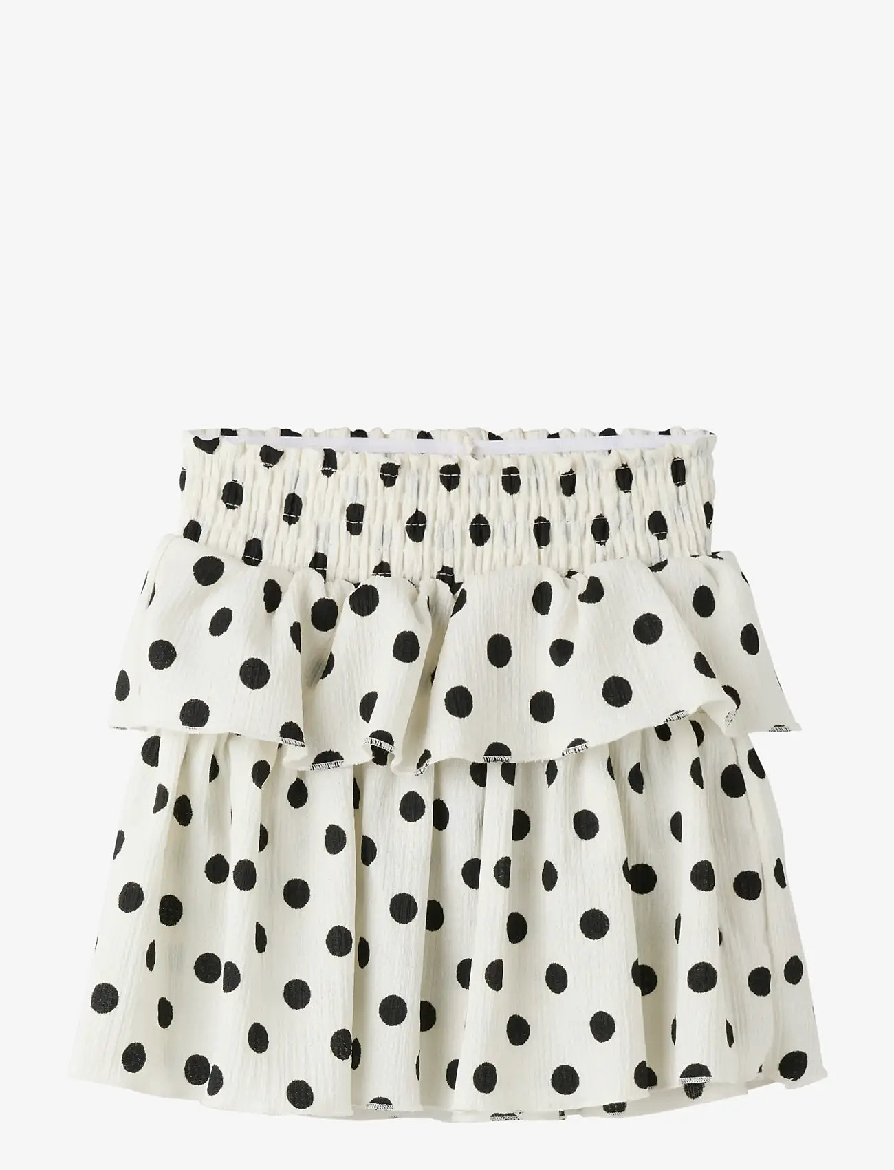 name it - NMFSALLIE SKIRT - korte nederdele - cloud dancer - 0
