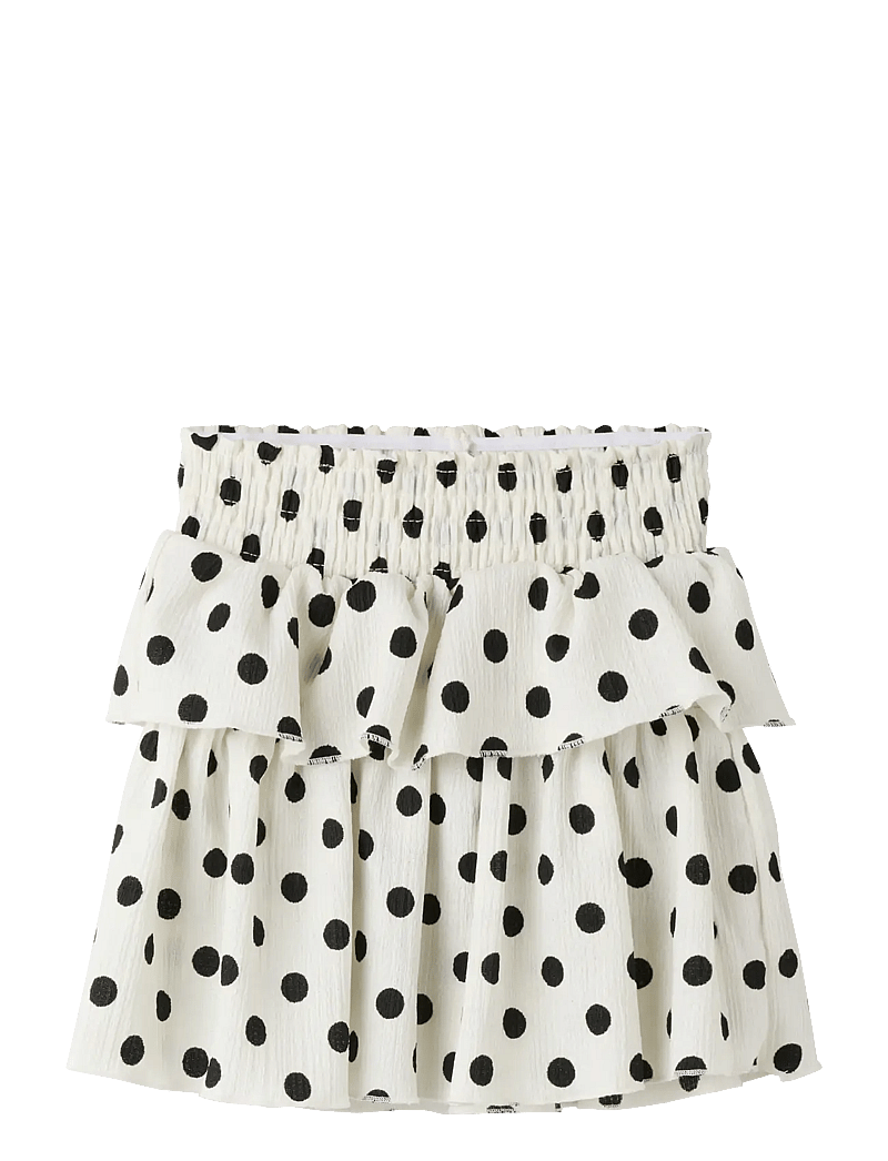 name it - NMFSALLIE SKIRT - korte nederdele - cloud dancer - 0