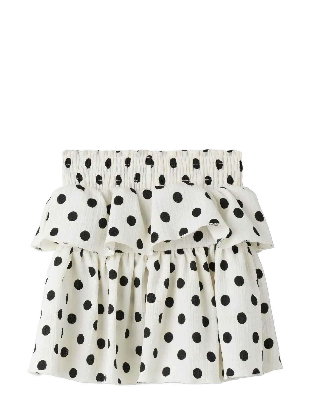 name it - NMFSALLIE SKIRT - stutt pils - cloud dancer - 1