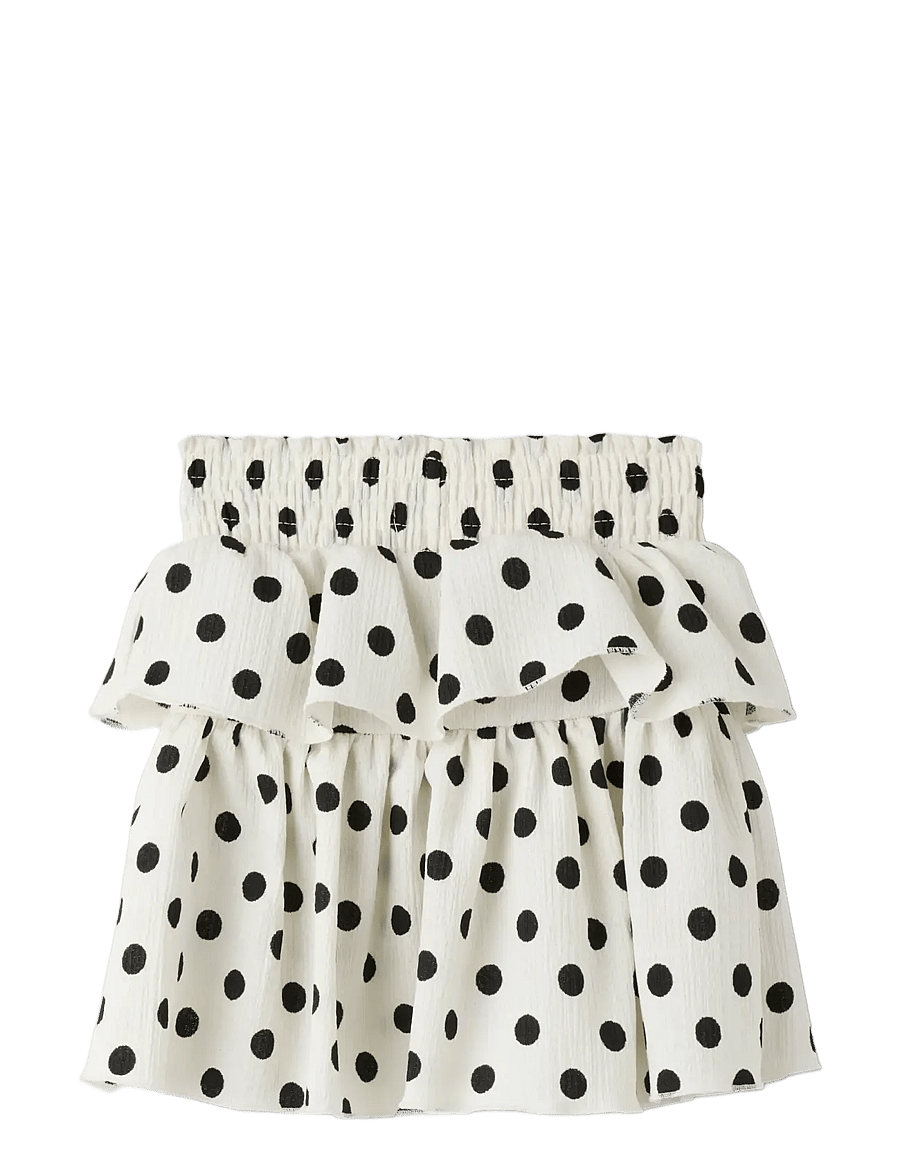 name it - NMFSALLIE SKIRT - stutt pils - cloud dancer - 1