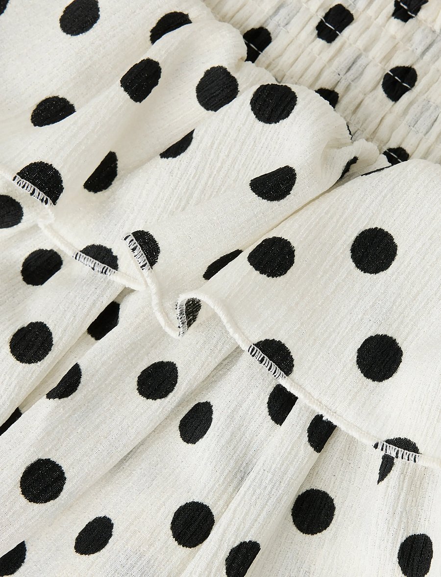 name it - NMFSALLIE SKIRT - stutt pils - cloud dancer - 4