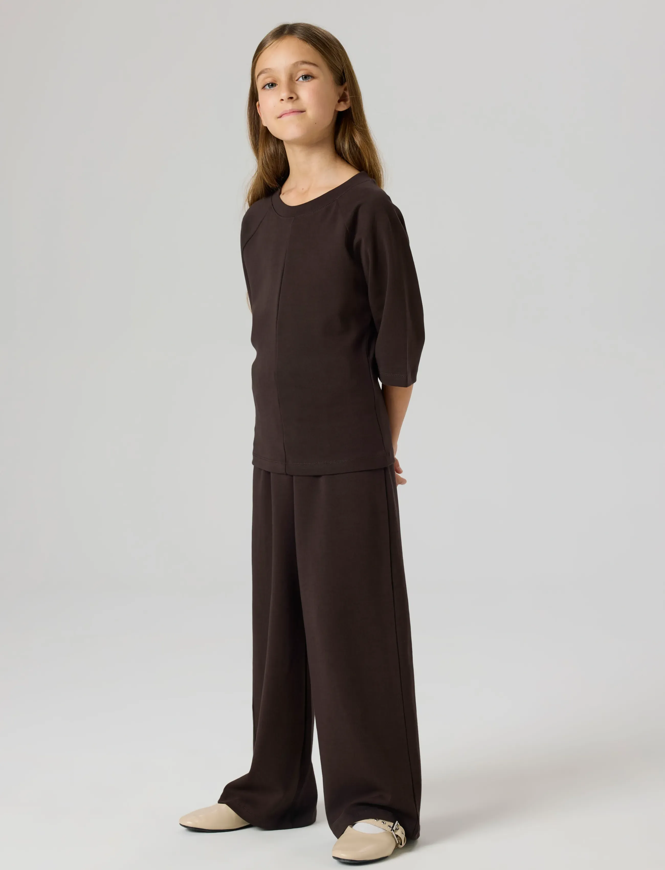 name it - NKFSASSA WIDE PANT - sommerschnäppchen - mole - 4