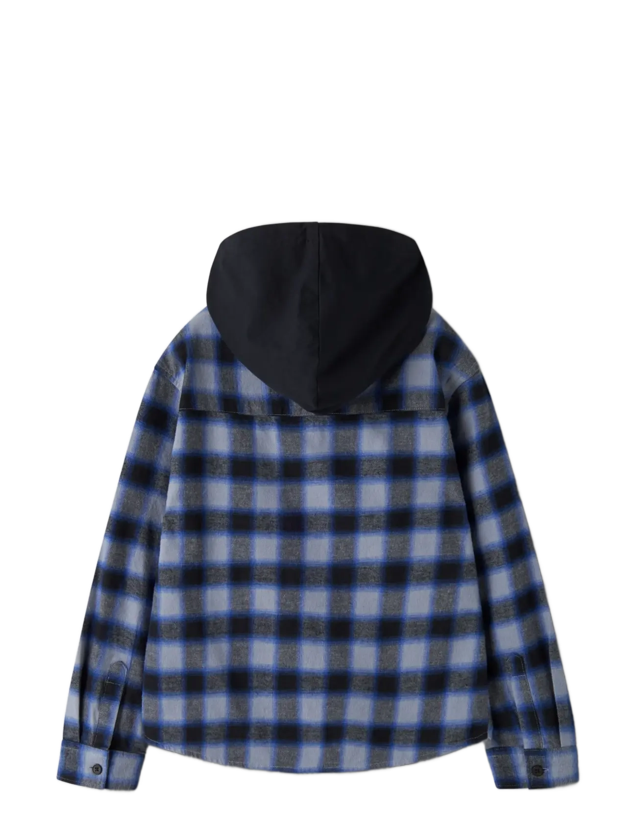 name it - NKMNAVIM LS OVERSHIRT WH - langärmlige hemden - tradewinds - 1
