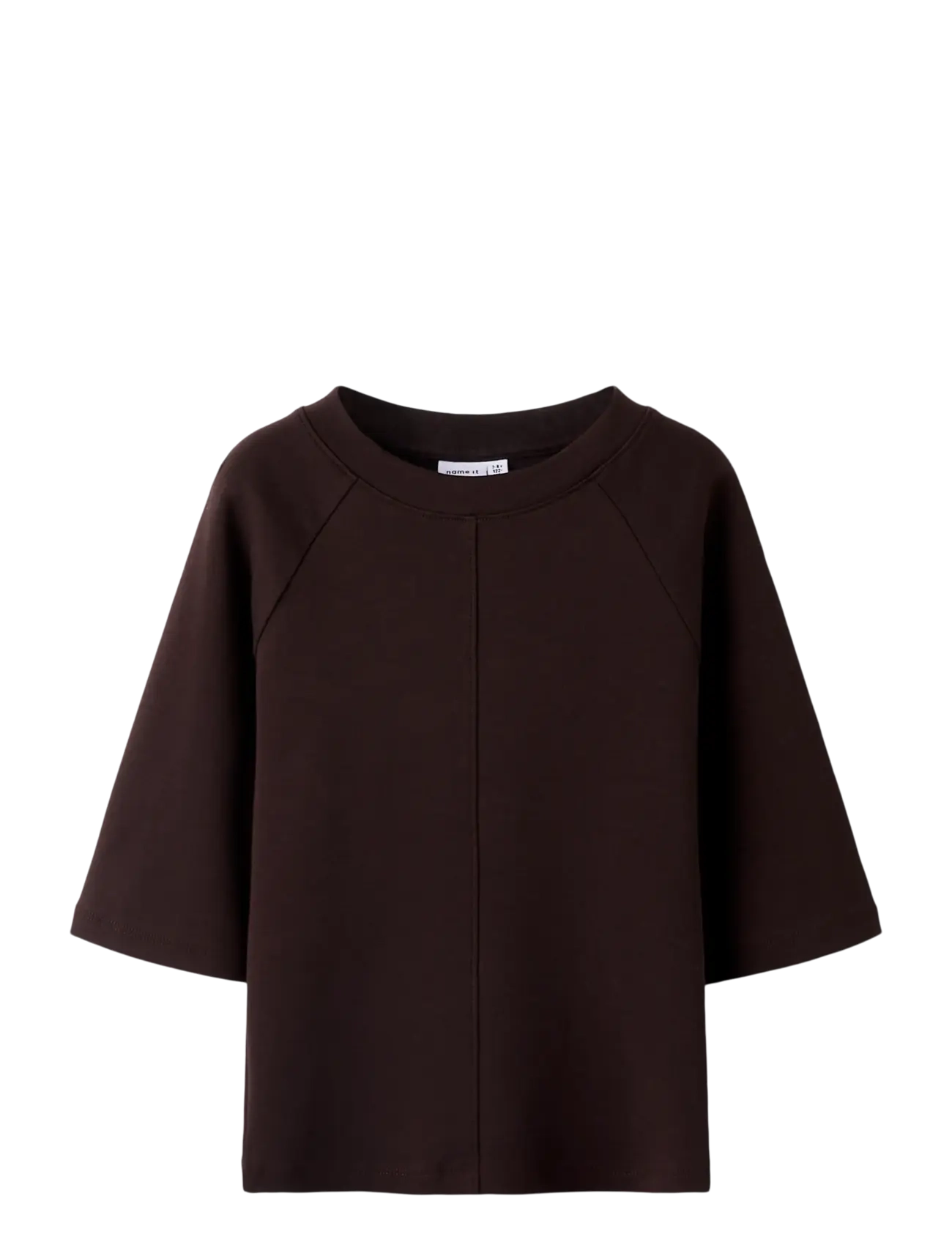 name it NKFSASSA SS SLIM TOP - 4 for 3 - MOLE / brown