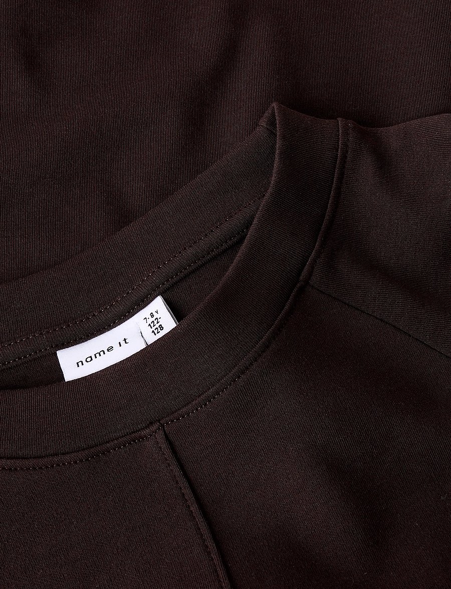 name it - NKFSASSA SS SLIM TOP - kortærmede t-shirts - mole - 3