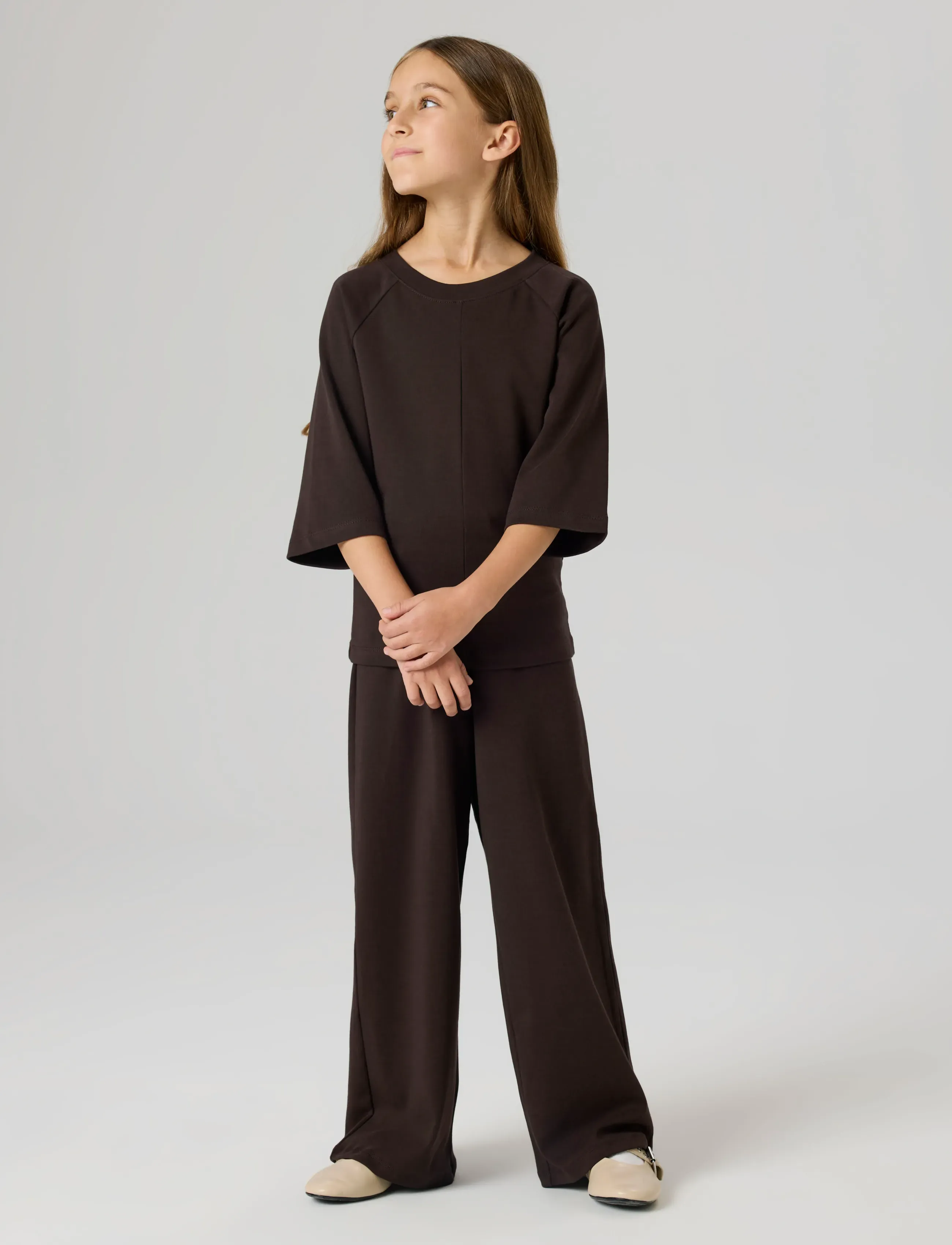 name it - NKFSASSA SS SLIM TOP - t-shirts - mole - 4