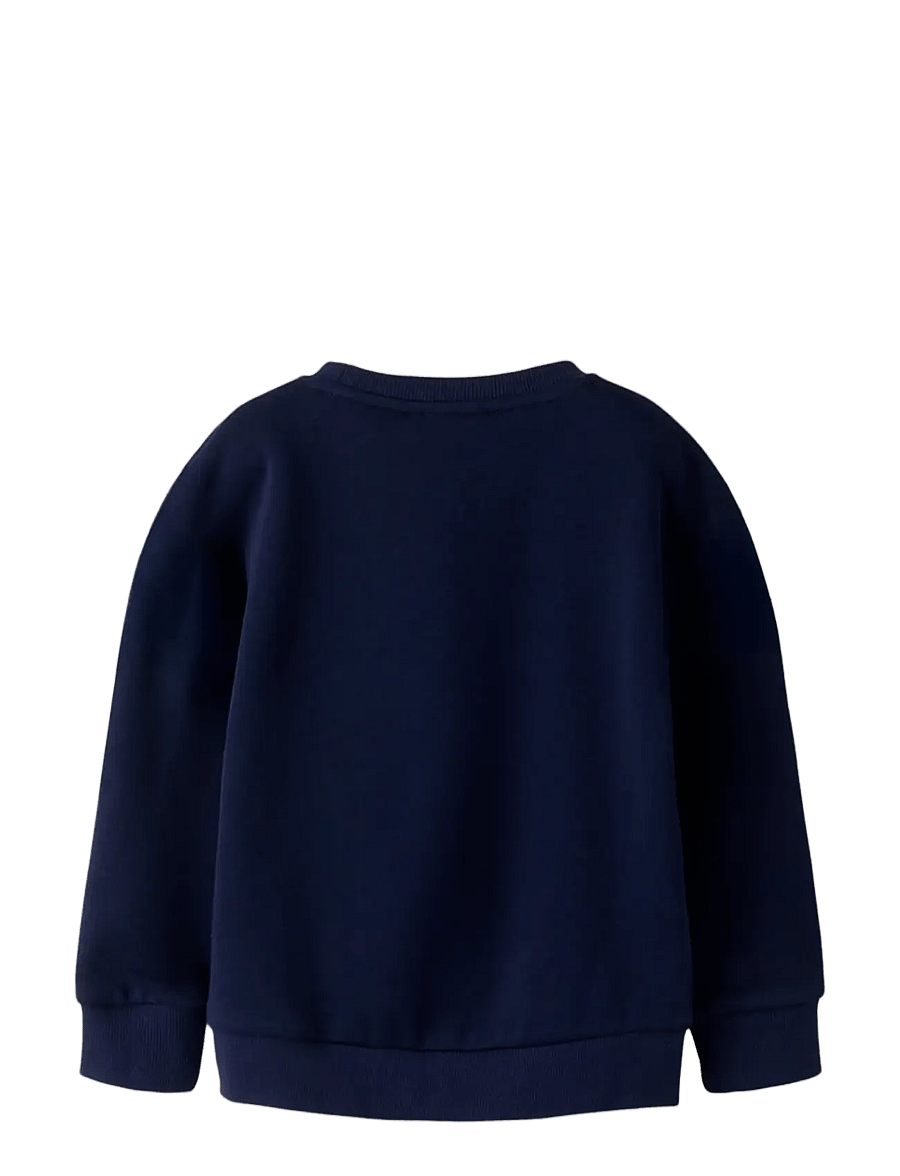 name it - NMFTARINA LS NREG SWE BRU - joggingpeysur - navy blazer - 1