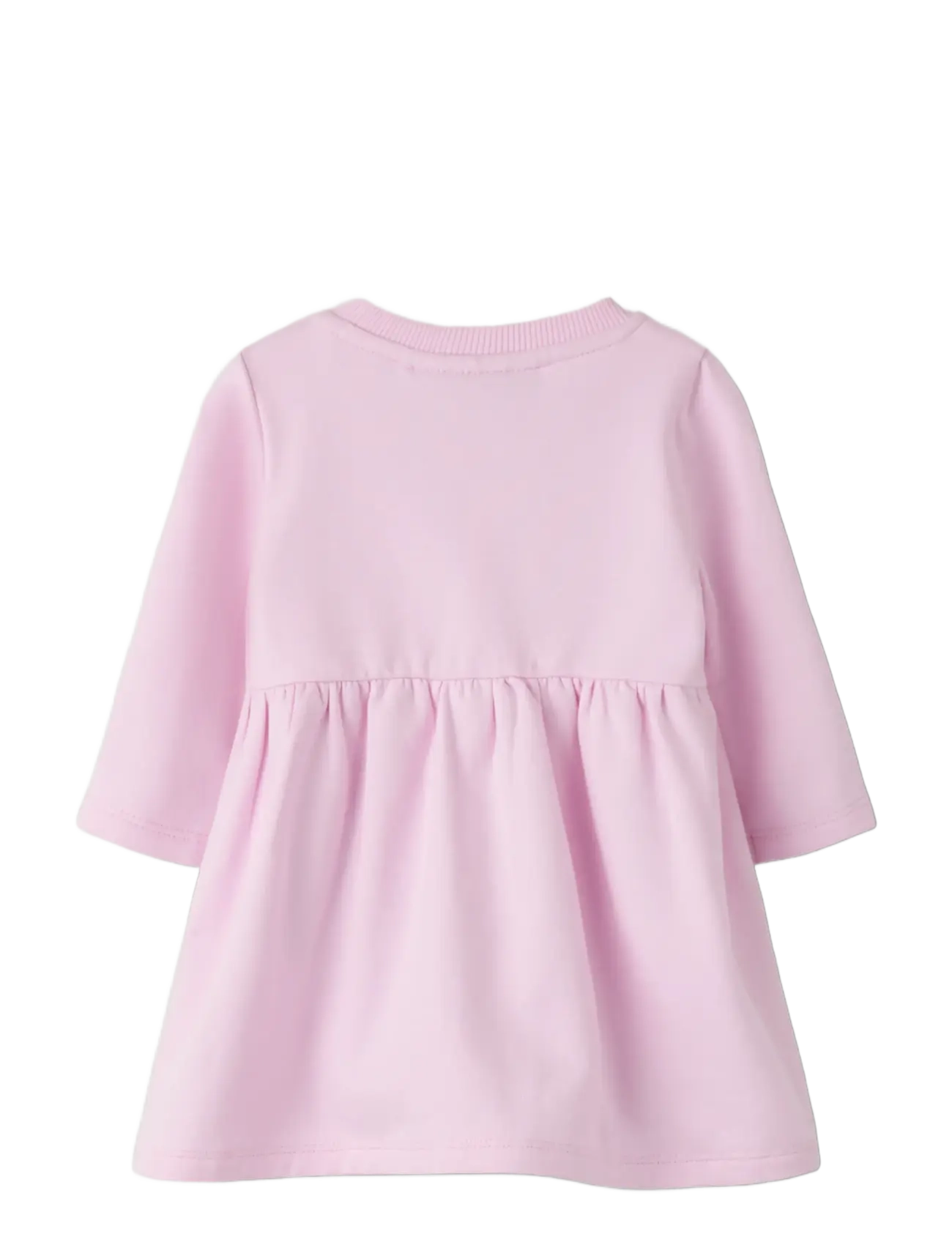 name it - NBFTARINA LS DRESS SWE BRU - langärmelige babykleider - pirouette - 1