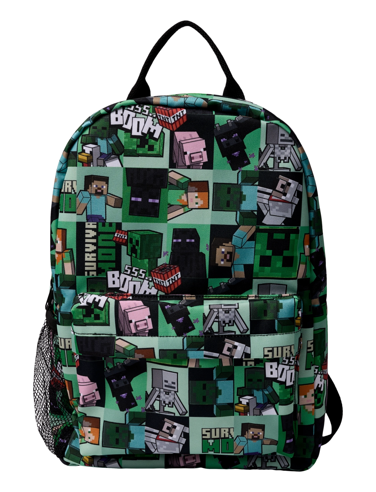 name it Nkmjonk Minecraft Backpack Bfu, One Size, Bags, Grün - Backpacks, Kinder