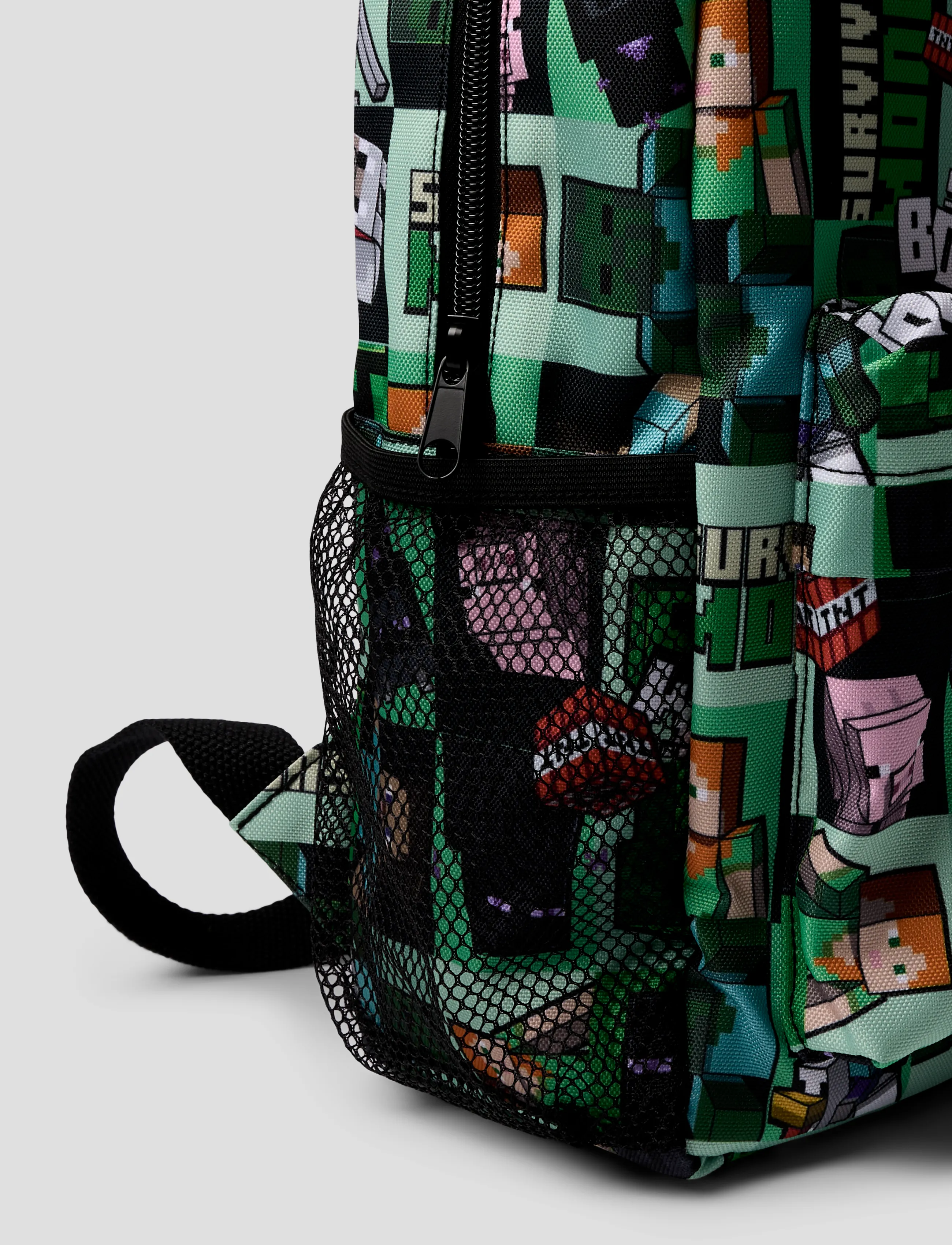 name it - NKMJONK MINECRAFT BACKPACK BFU - seljakotid - black - 2