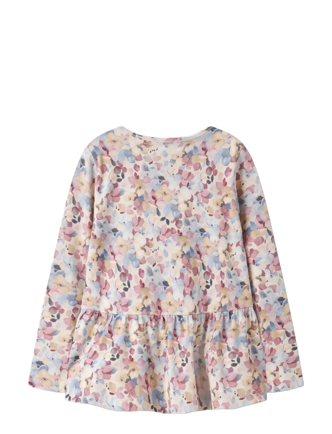 name it - NMFNADENA LS TOP - långärmade t-shirts - peyote melange - 1