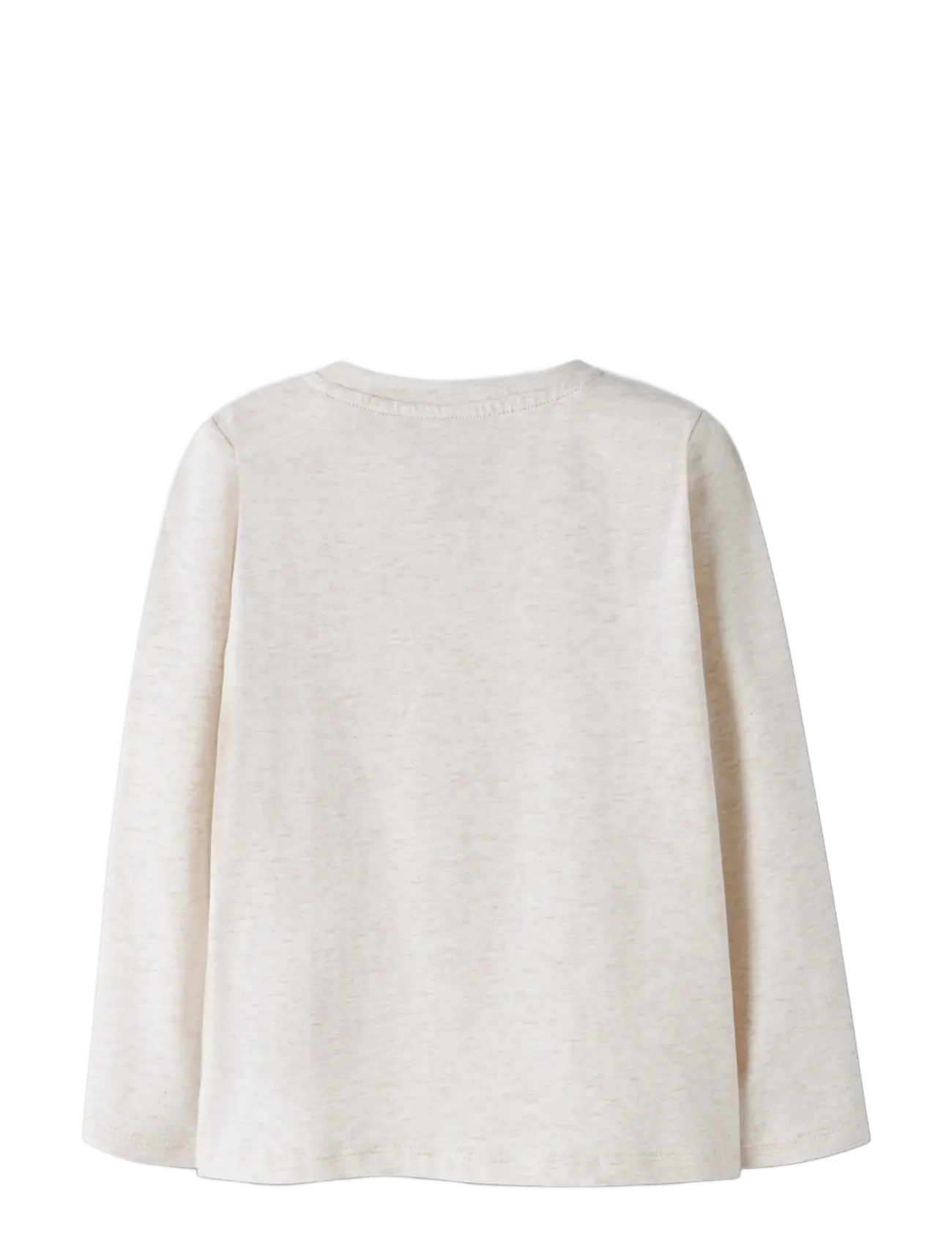 name it - NMFNISSO LS TOP BOX - långärmade t-shirts - peyote melange - 1