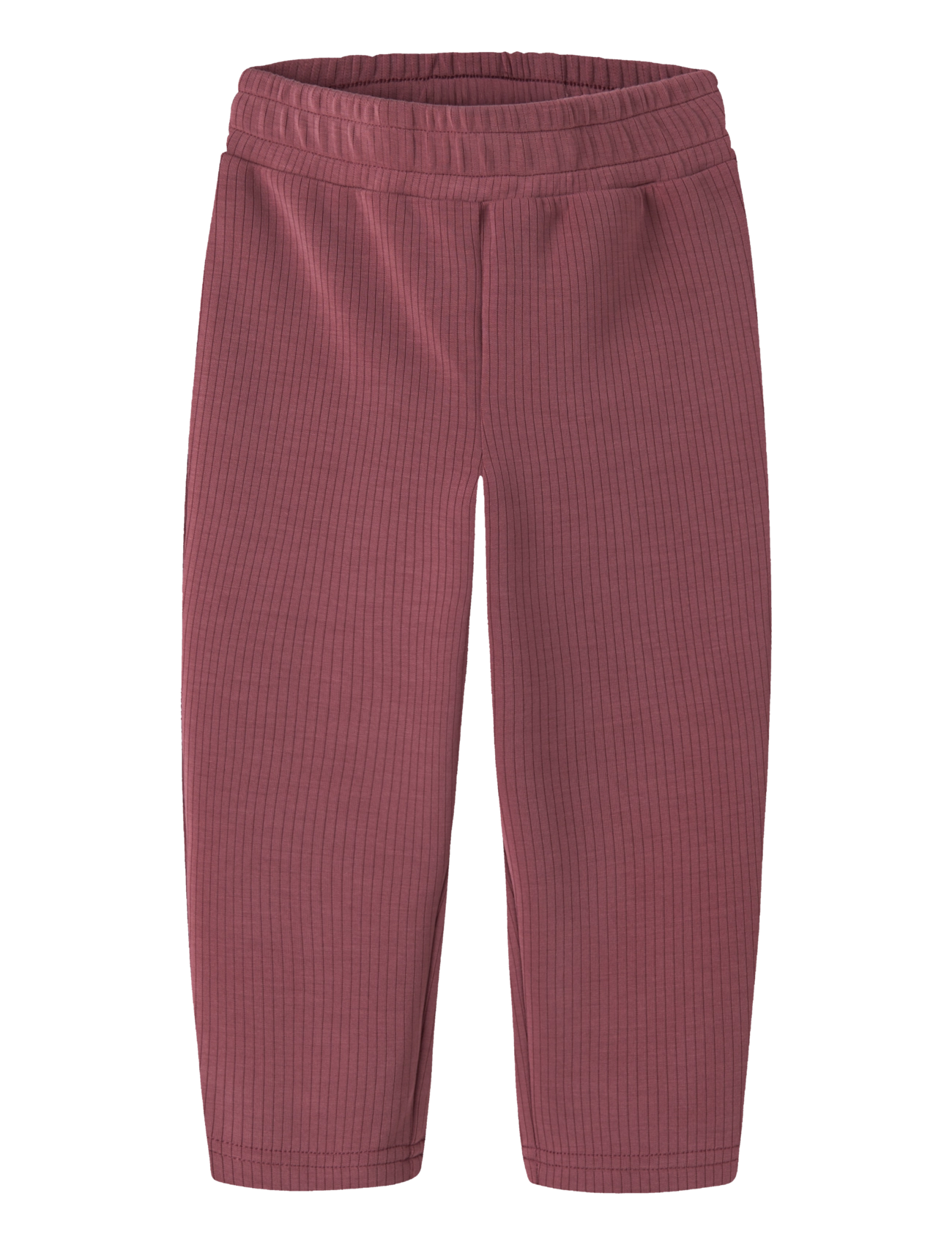 name it NMFNOLEO PANT - Byxor - WILD GINGER / burgundy