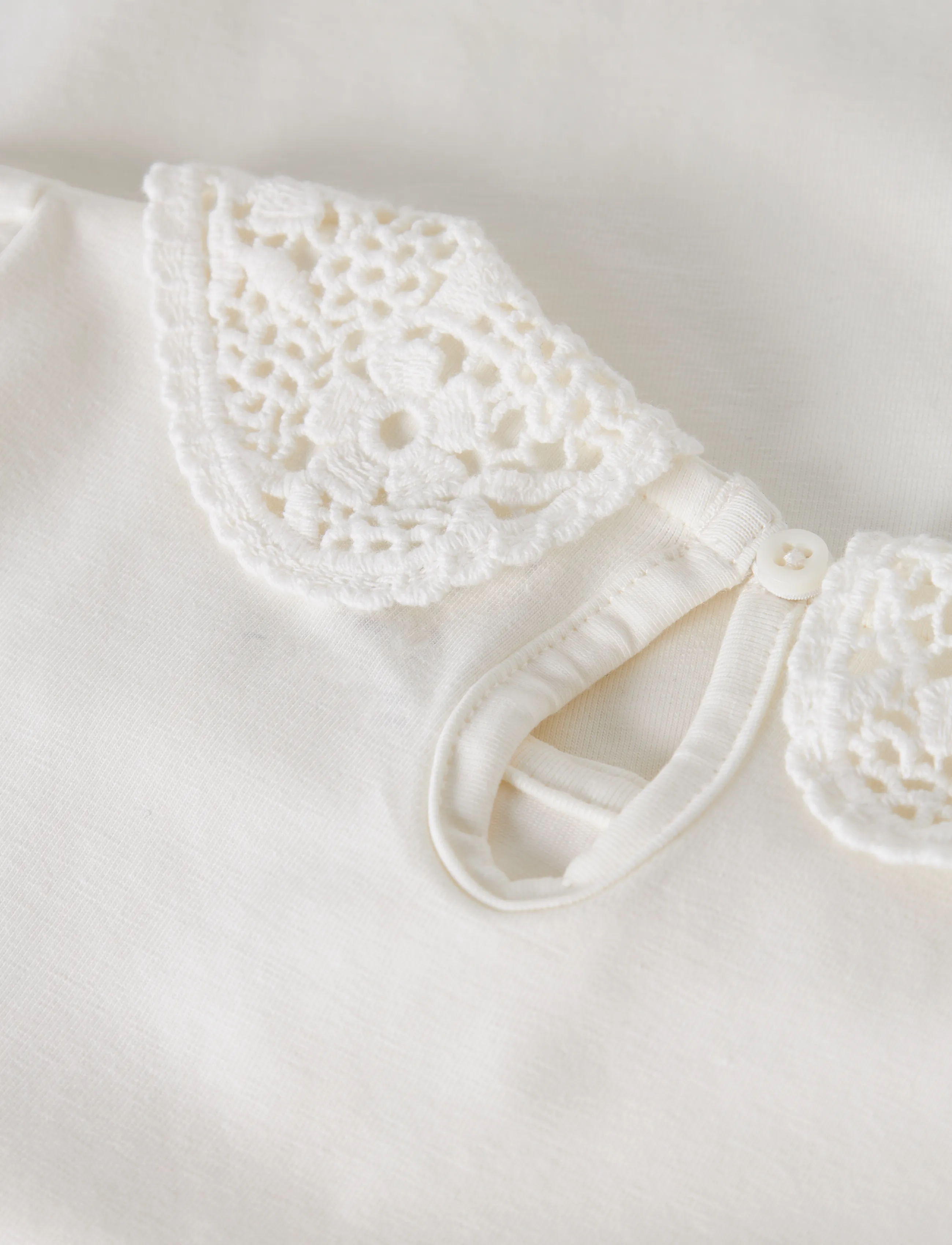 name it - NMFNUS LS TOP - långärmade t-shirts - cloud dancer - 2