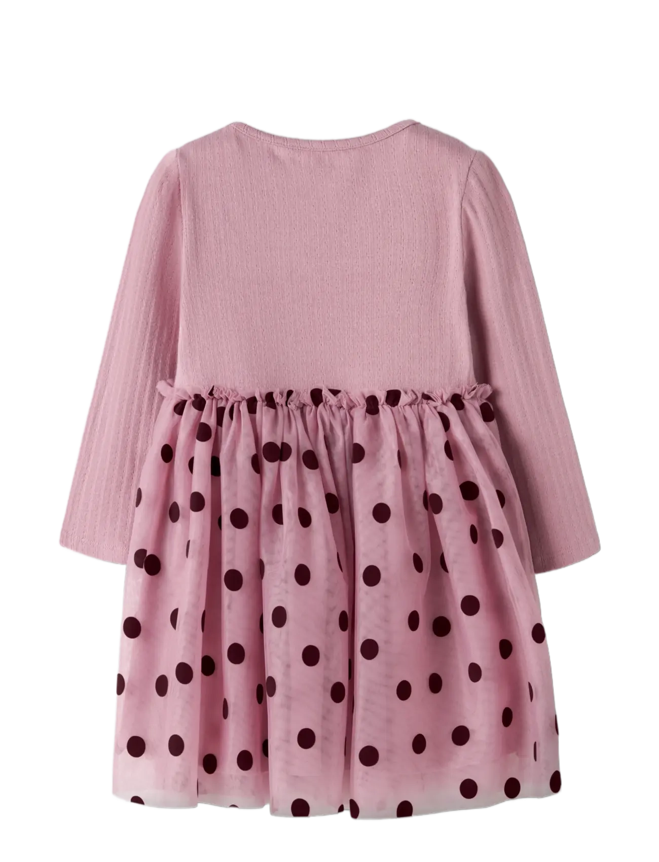 name it - NMFNAGINA LS TULLE DRESS - langärmelige babykleider - lilas - 1