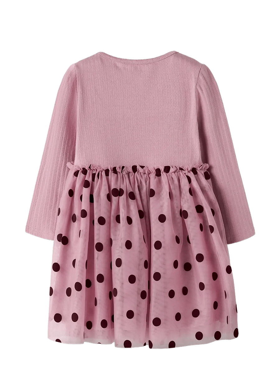 name it - NMFNAGINA LS TULLE DRESS - langärmelige babykleider - lilas - 1