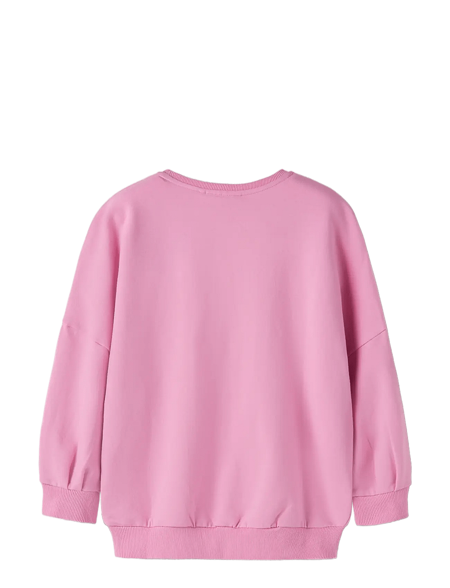 name it - NMFNALAS LS LONG SWEAT BRU - begonia pink - 1