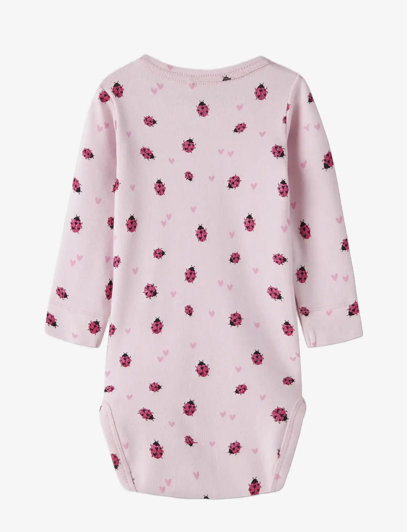 name it - NBFHALINE LS XSL BODY - langærmede heldragter - cradle pink - 1