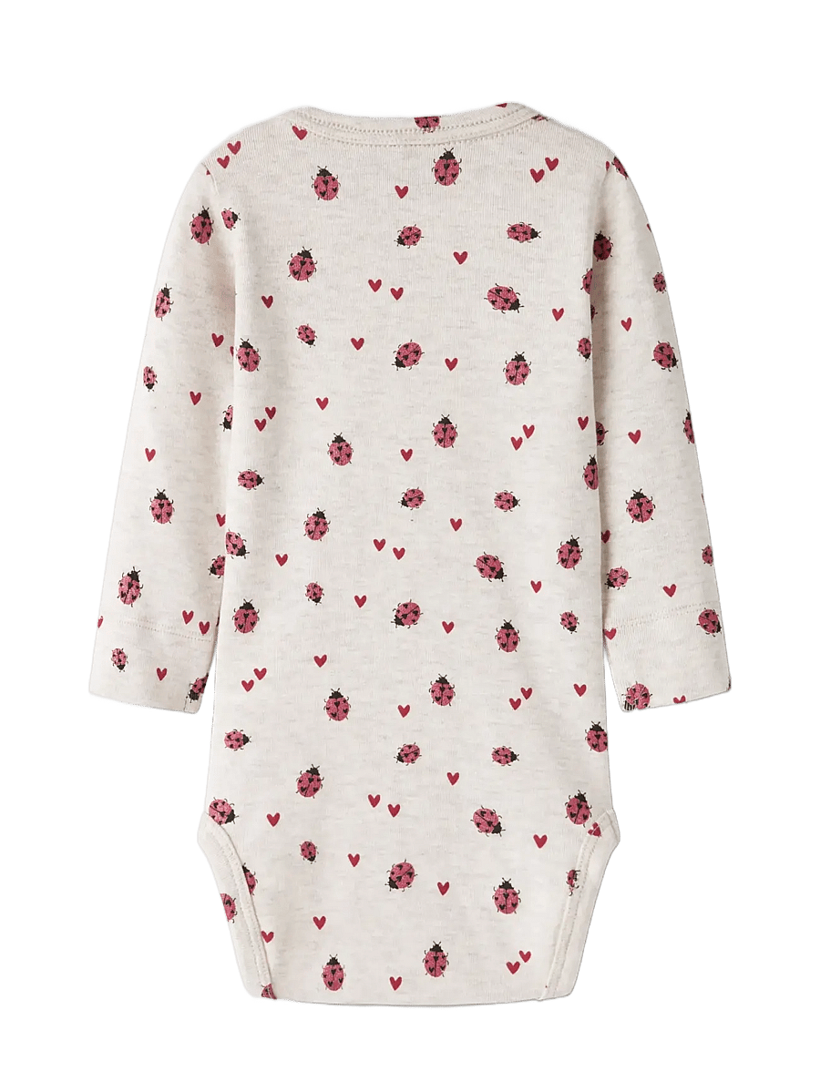 name it - NBFHALINE LS XSL BODY - langärmelig - peyote melange - 1