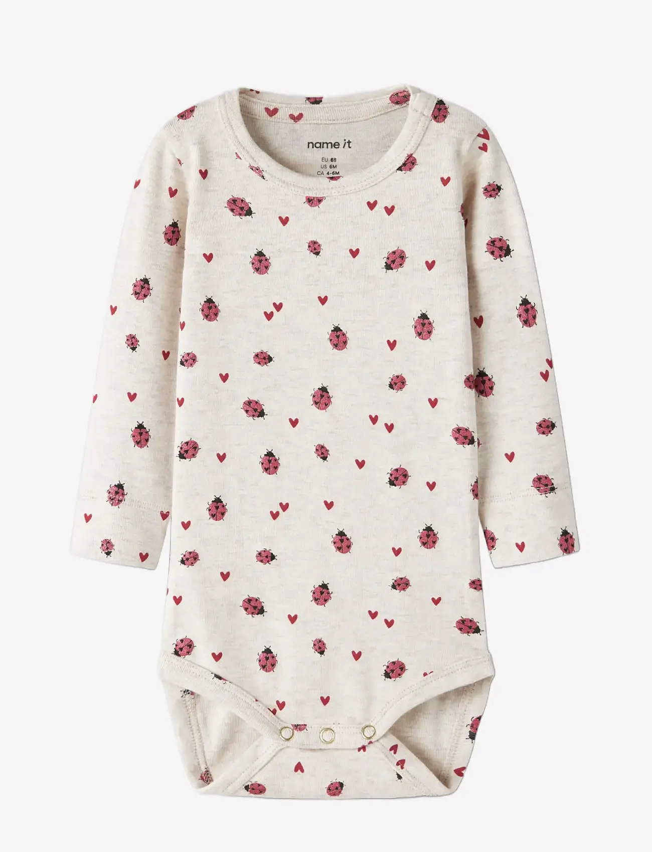 name it - NBFHALINE LS XSL BODY - langærmede heldragter - peyote melange - 2