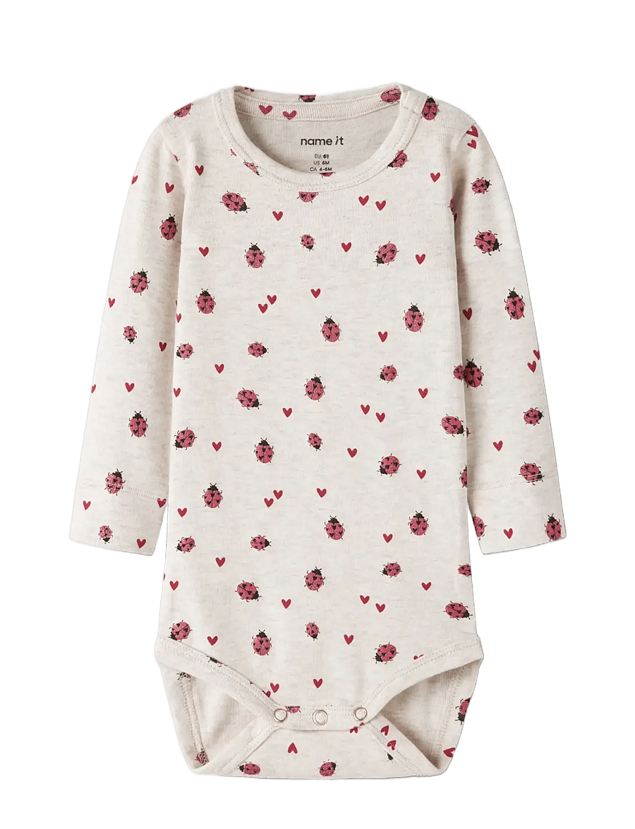 name it - NBFHALINE LS XSL BODY - langärmelig - peyote melange - 2