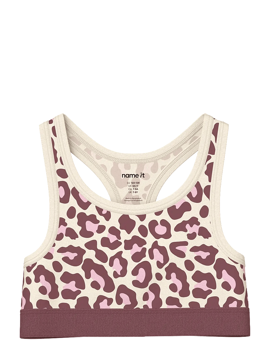 name it - NKFSHORT TOP 2P LEO NOOS - toppar - antique white - 2