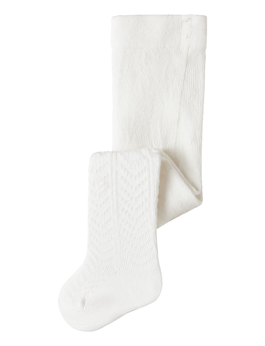 name it - NBFNANNY PANTYHOSE - strumpfhosen - cloud dancer - 0