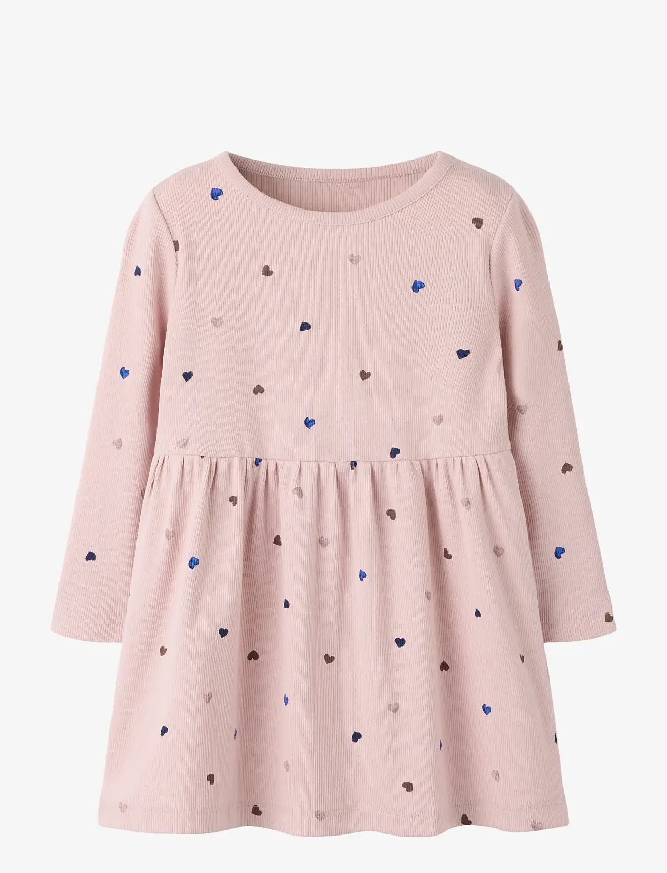 name it - NMFNUTTI LS DRESS NOOS - langærmede babykjoler - burnished lilac - 0