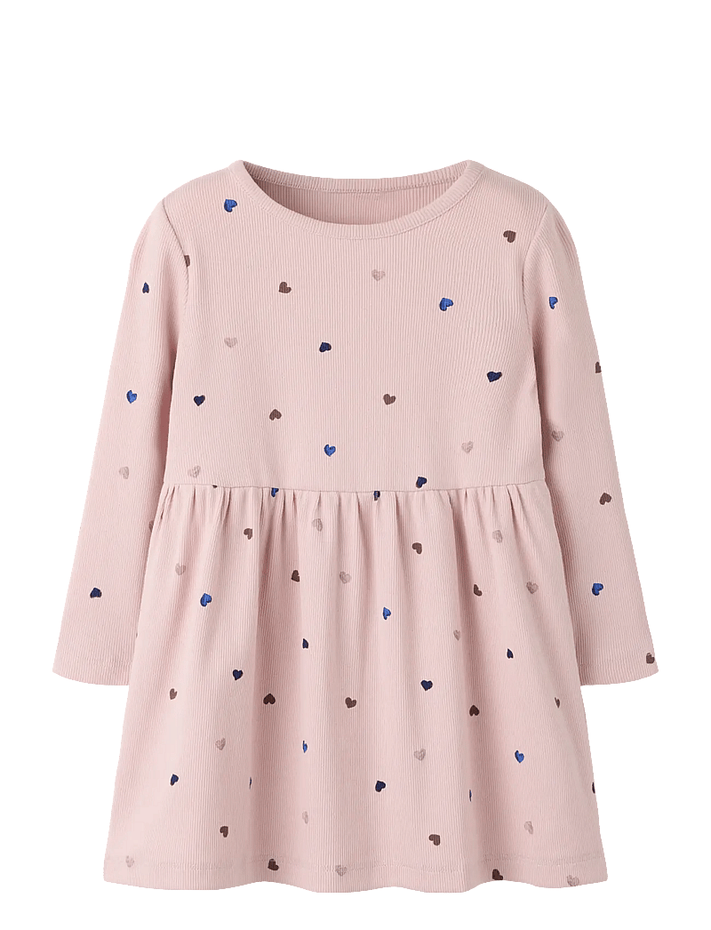 name it - NMFNUTTI LS DRESS NOOS - langærmede babykjoler - burnished lilac - 0