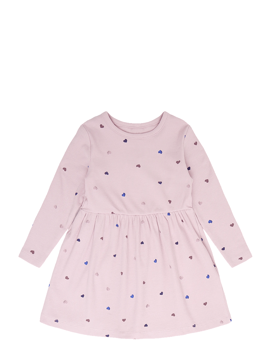 name it - NMFNUTTI LS DRESS NOOS - langärmelige babykleider - burnished lilac - 0