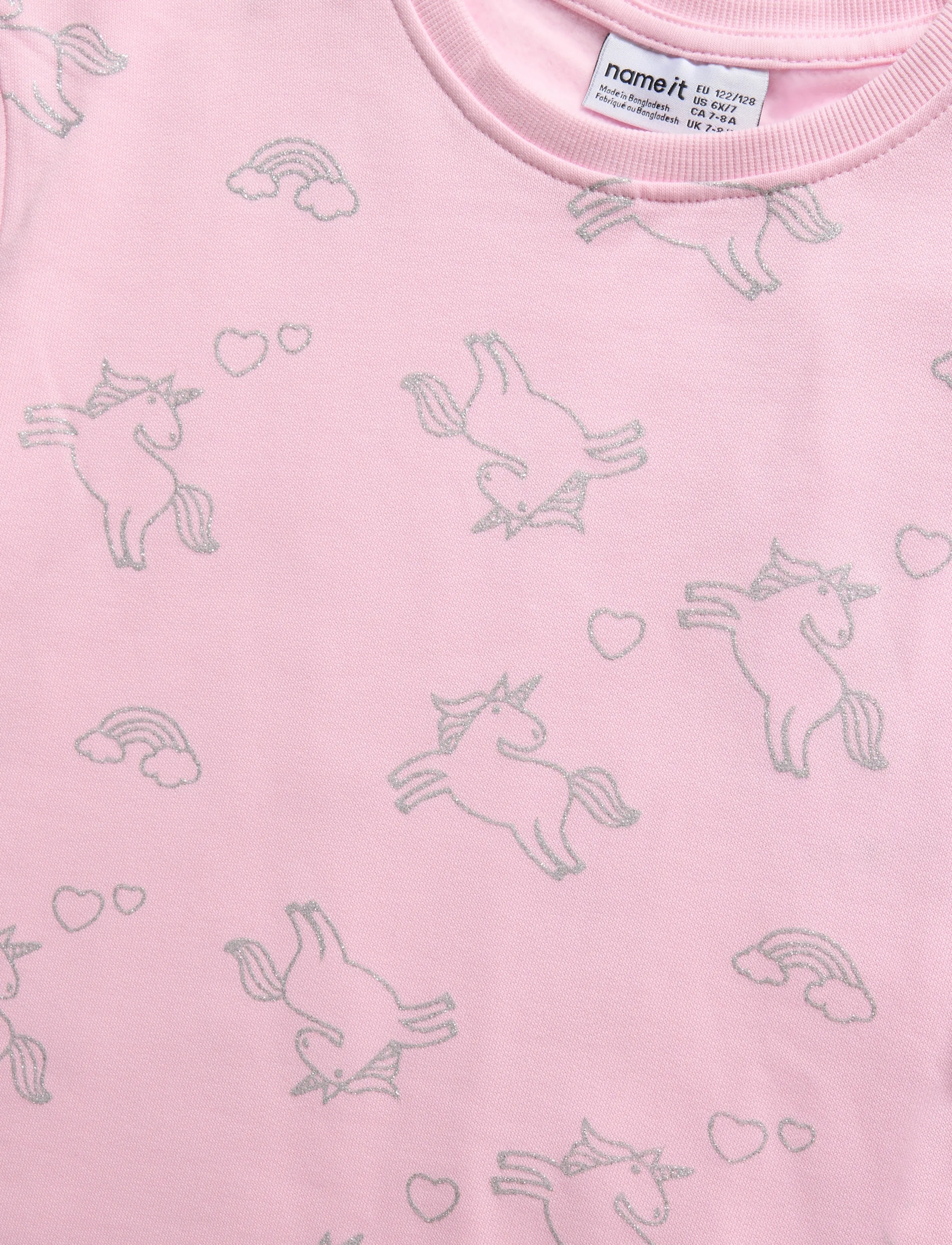name it - NMFBIRKY LS NREG SWE BRU - sweatshirts - orchid pink - 2