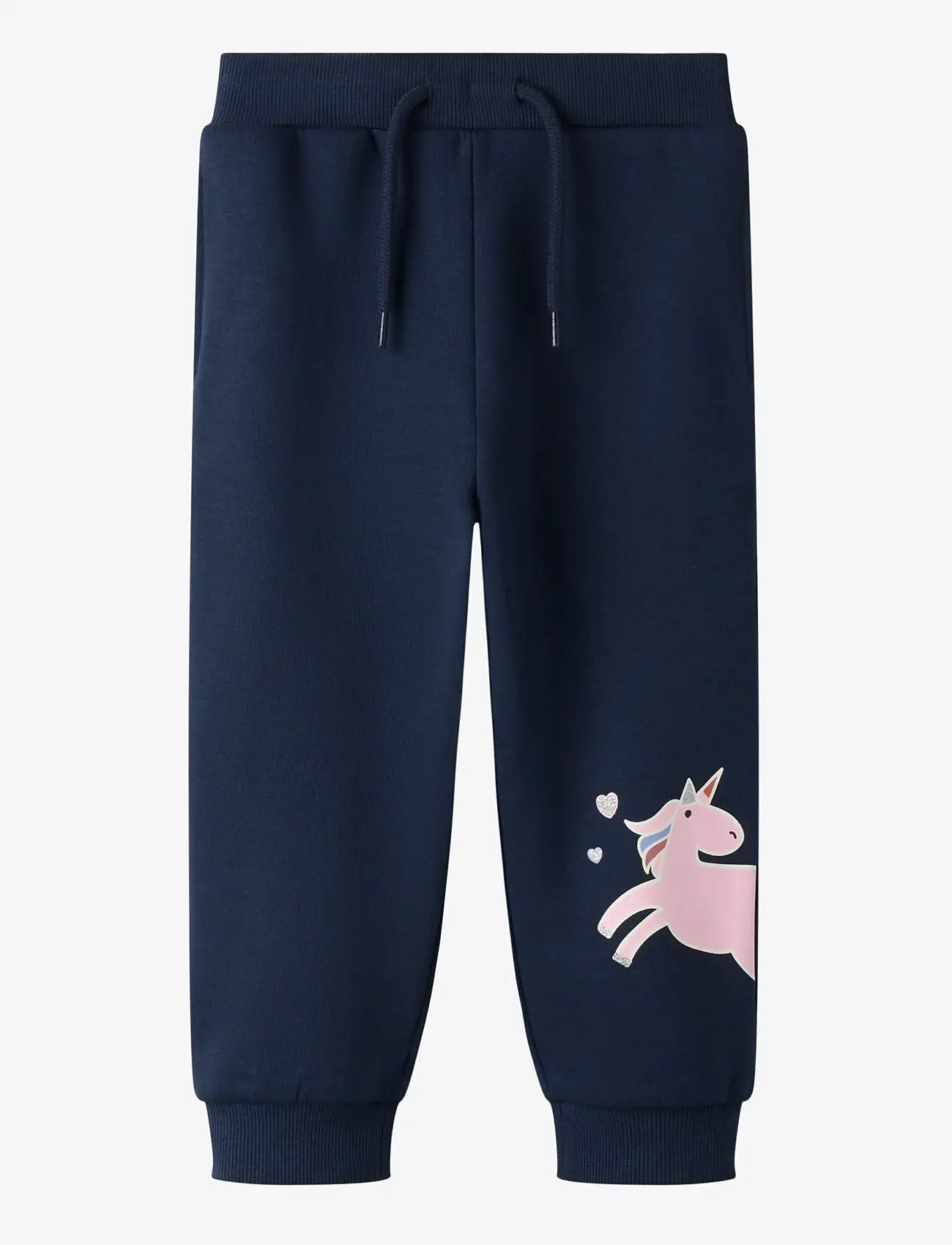 name it - NMFBIRKY NREG PANT SWE BRU - babybukser - navy blazer - 0