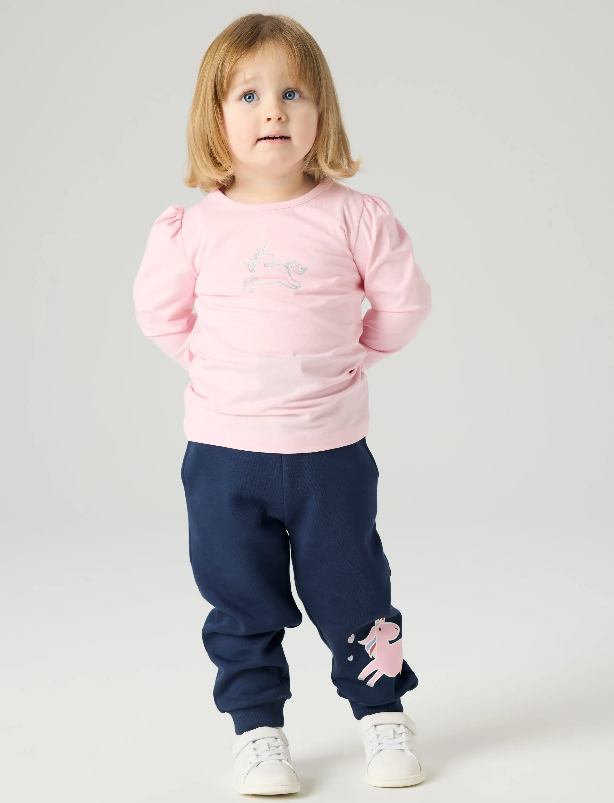 name it - NMFBIRKY NREG PANT SWE BRU - kelnytės kūdikiams - navy blazer - 2