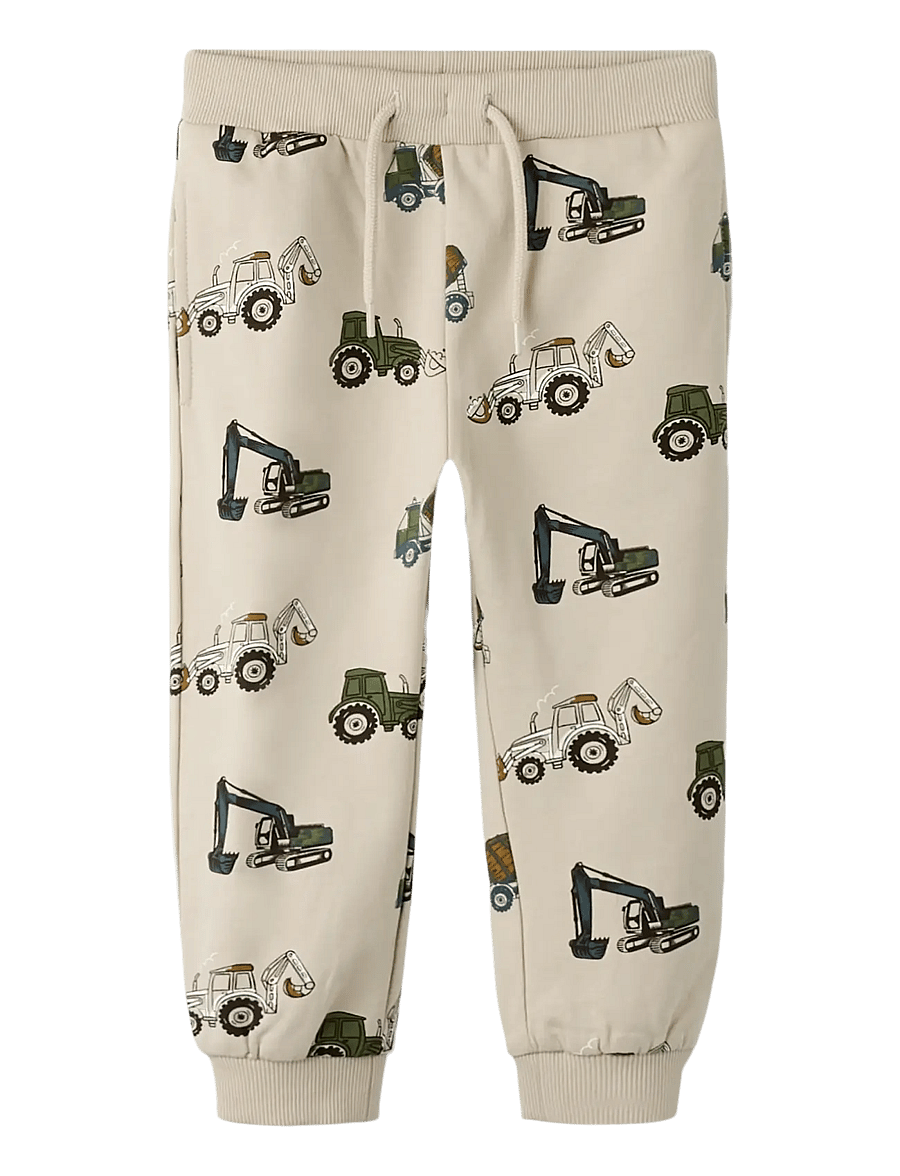 name it - NMMBASIL PANT SWE BRU - jogginghosen - peyote - 1