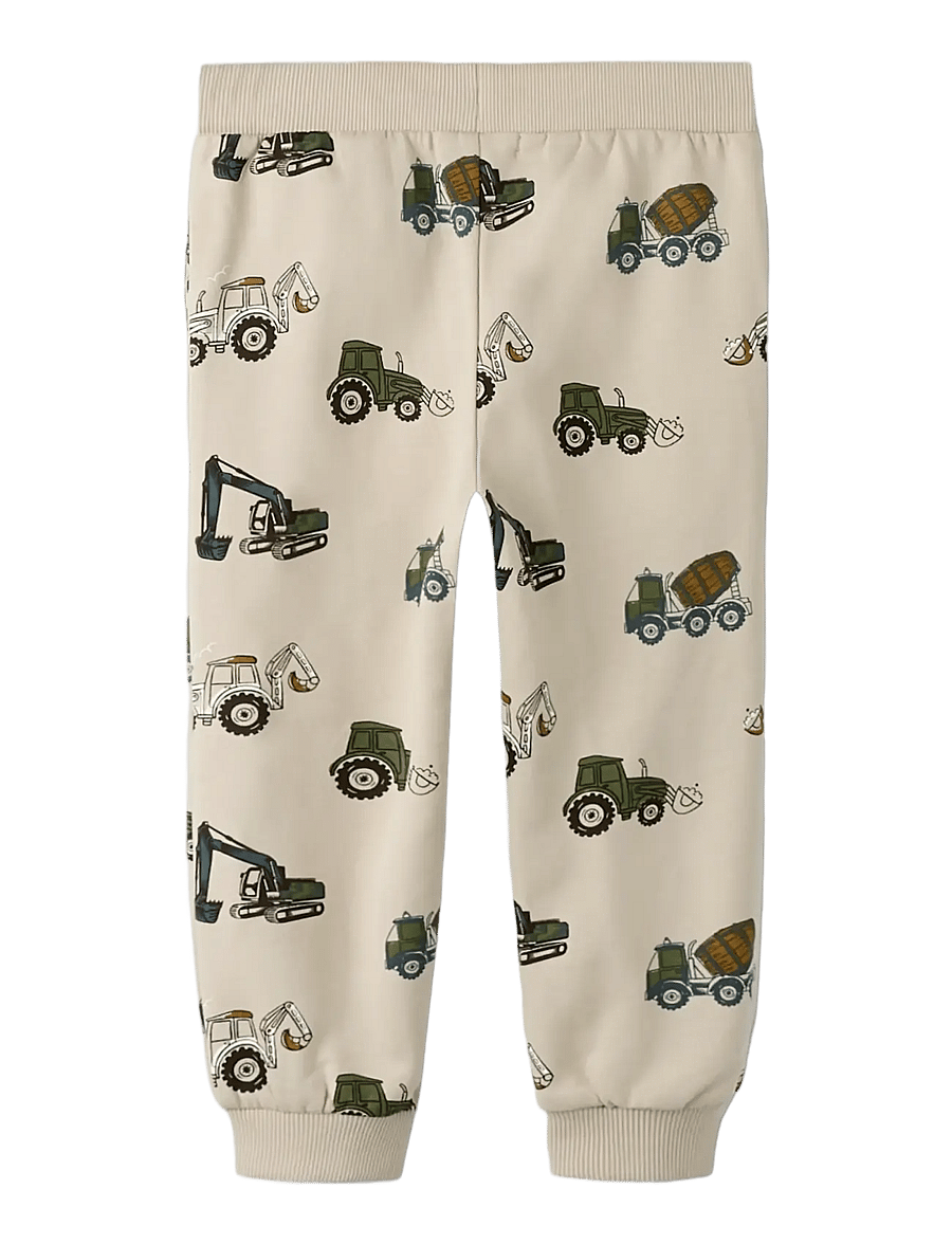 name it - NMMBASIL PANT SWE BRU - jogginghosen - peyote - 2