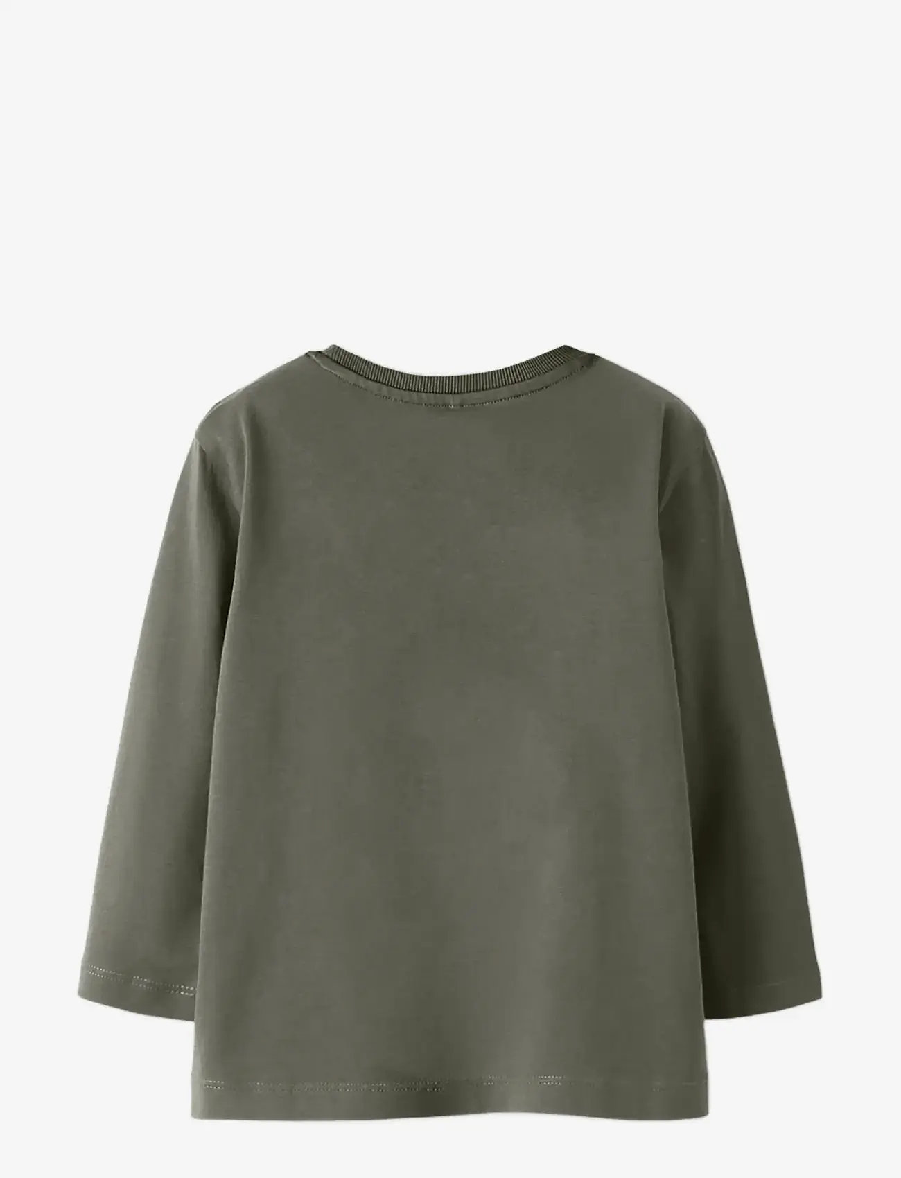 name it - NMMBERTRAM LS NREG TOP - langærmede t-shirts - dusty olive - 1