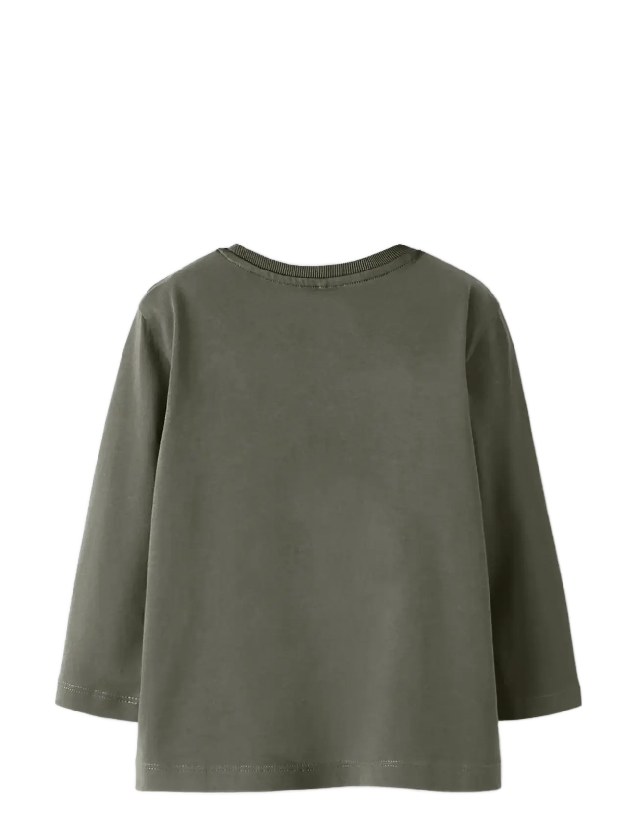 name it - NMMBERTRAM LS NREG TOP - långärmade t-shirts - dusty olive - 1