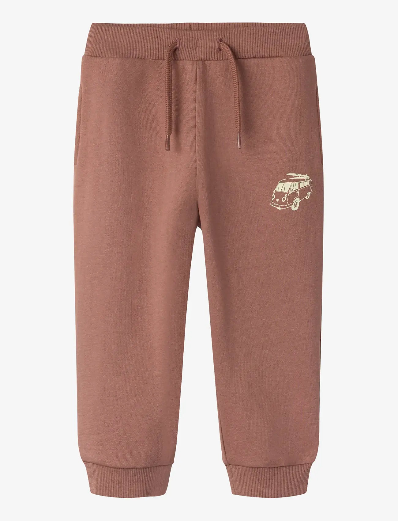 name it - NMMBALAS NREG SWE PANT BRU - sweatpants - chocolate malt - 1