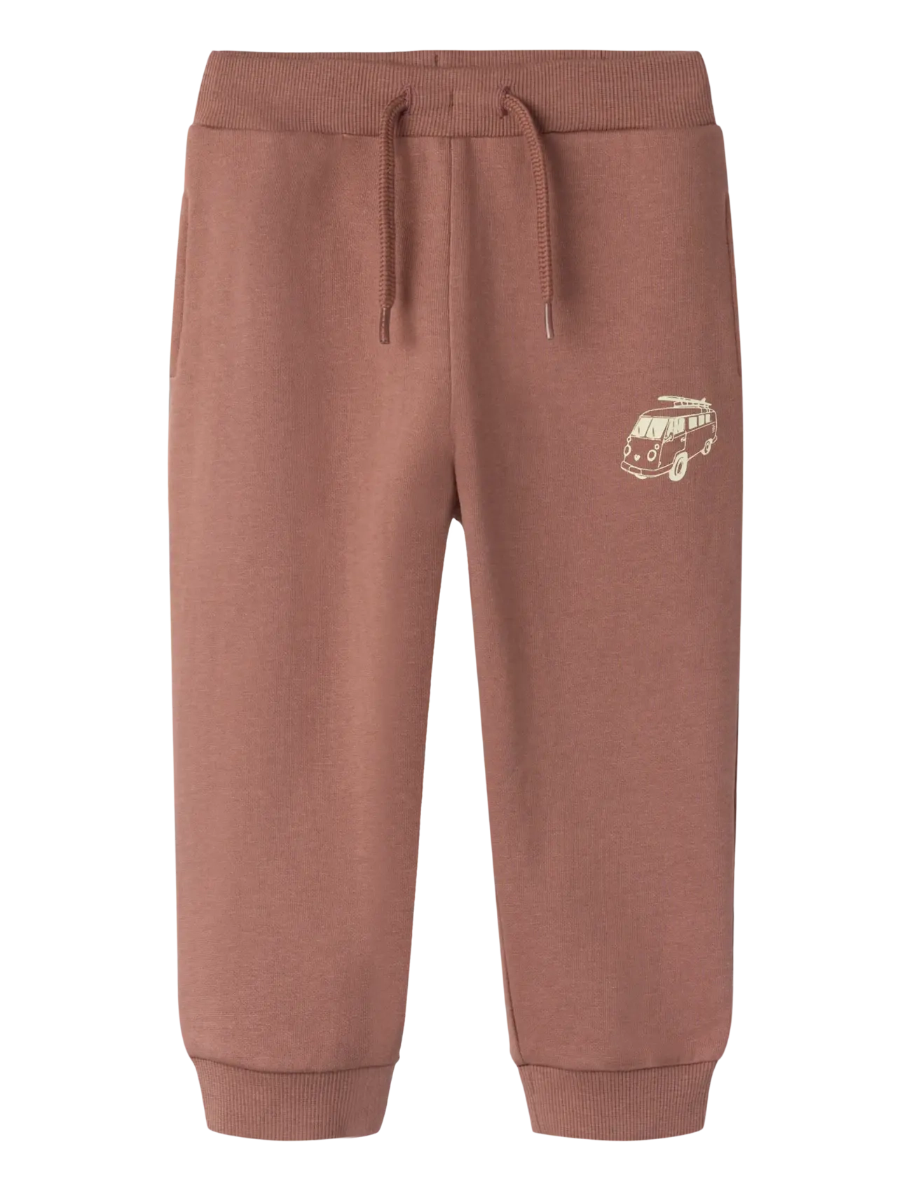 name it NMMBALAS NREG SWE PANT BRU - Tøj - CHOCOLATE MALT / brown