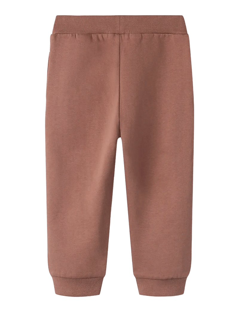 name it - NMMBALAS NREG SWE PANT BRU - sweatpants - chocolate malt - 2