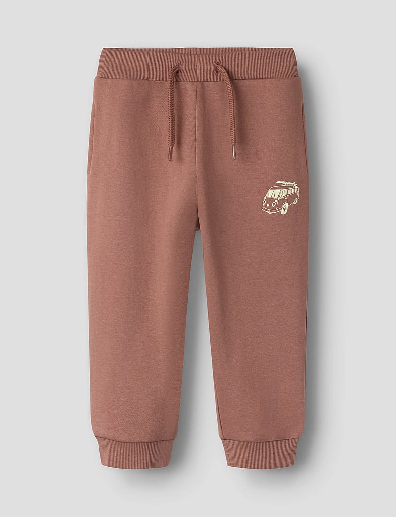 name it - NMMBALAS NREG SWE PANT BRU - sweatpants - chocolate malt - 0