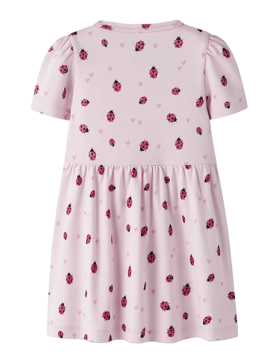 name it - NMFHALINE SS DRESS - kortærmede babykjoler - cradle pink - 1