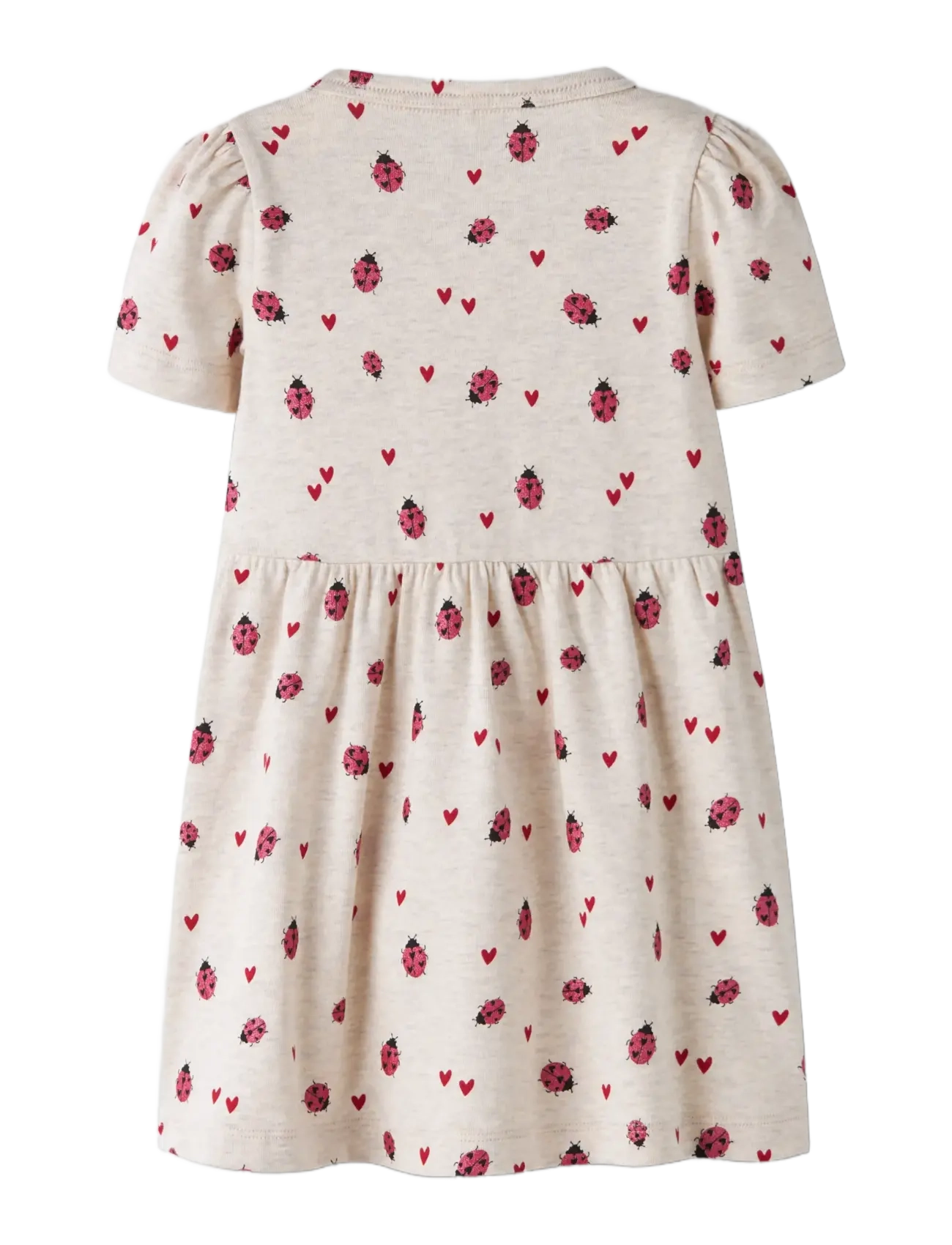 name it - NMFHALINE SS DRESS - lühikeste varrukatega beebi kleidid - peyote melange - 1