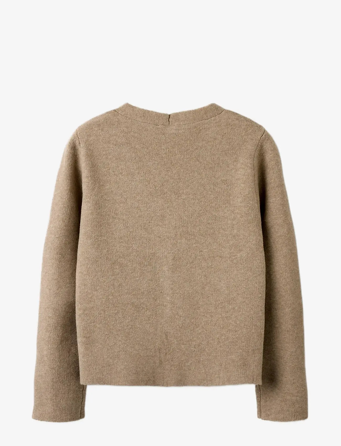 name it - NKFBERTA LS CARDIGAN KNIT - kardiganid - mocha meringue - 2