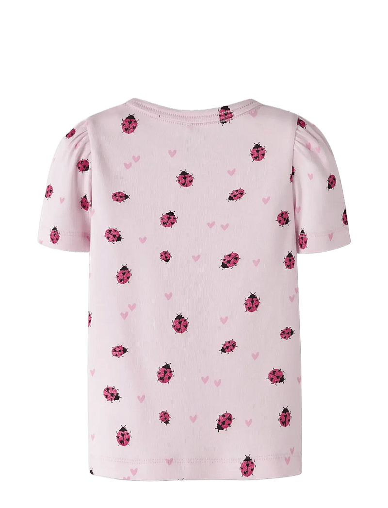 name it - NMFHALINE SS XSL TOP - kurzärmelige - cradle pink - 1