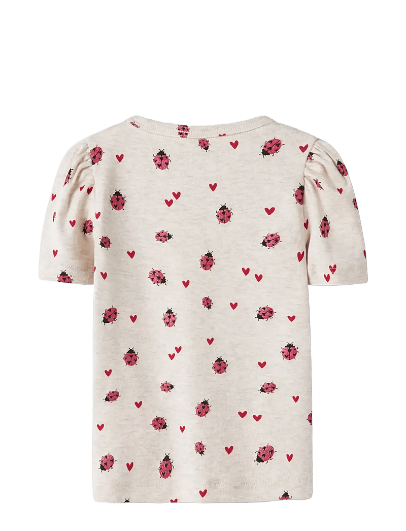 name it - NMFHALINE SS XSL TOP - kurzärmelige - peyote melange - 1