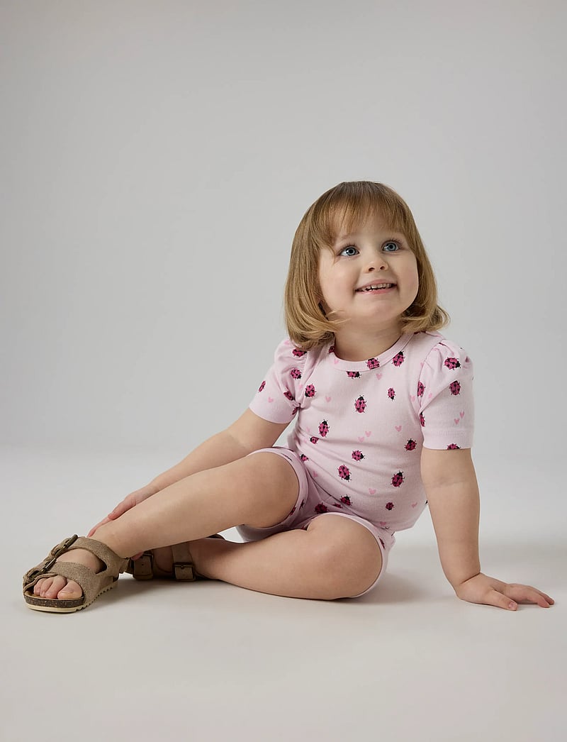 name it - NMFHALINE XSL BIKER SHORTS - cykelshorts - cradle pink - 3