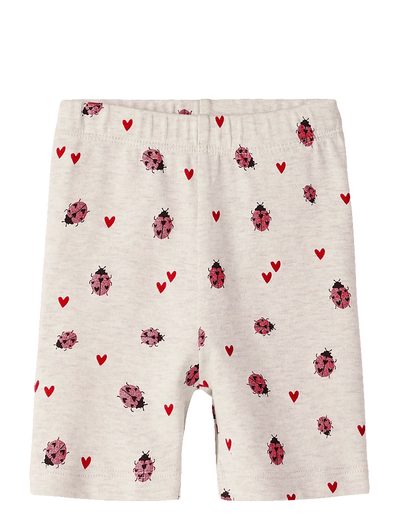 name it - NMFHALINE XSL BIKER SHORTS - cykelshorts - peyote melange - 0