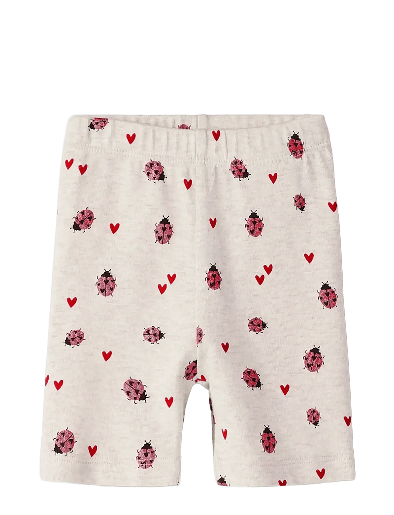 name it - NMFHALINE XSL BIKER SHORTS - cykelshorts - peyote melange - 2
